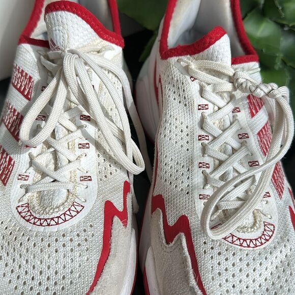 Adidas Impact FLX Men’s Training Shoes – White/Red, Size 9.5 US - Picture 6 of 9